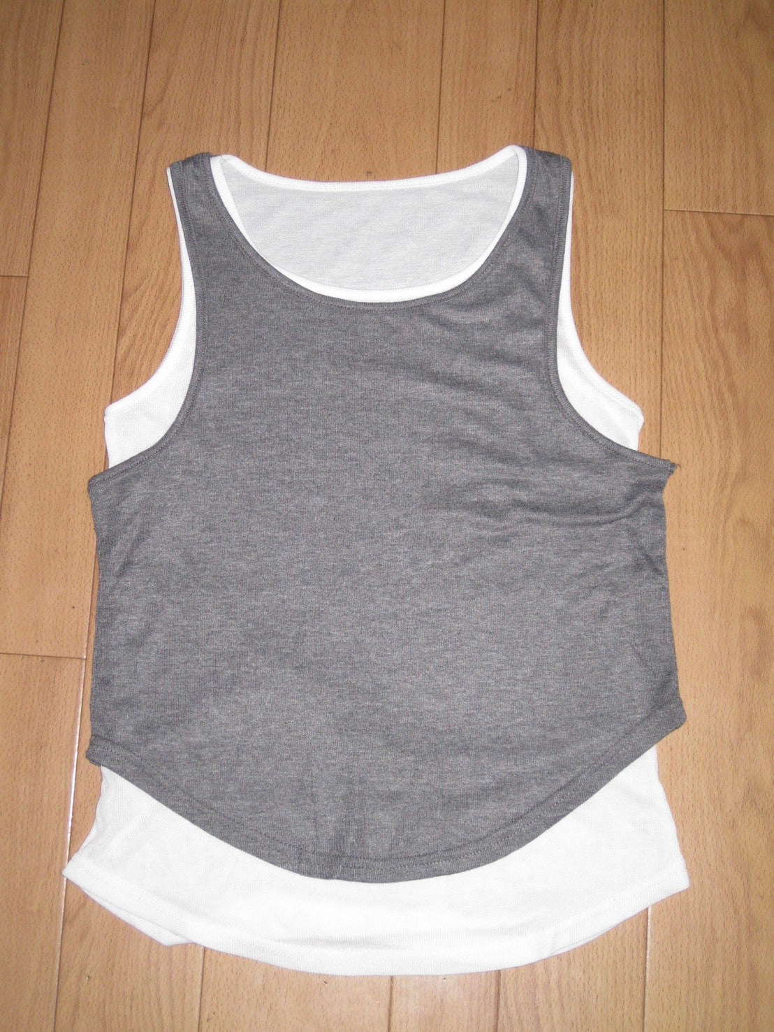 フェイクレイヤードタンクトップ WG001