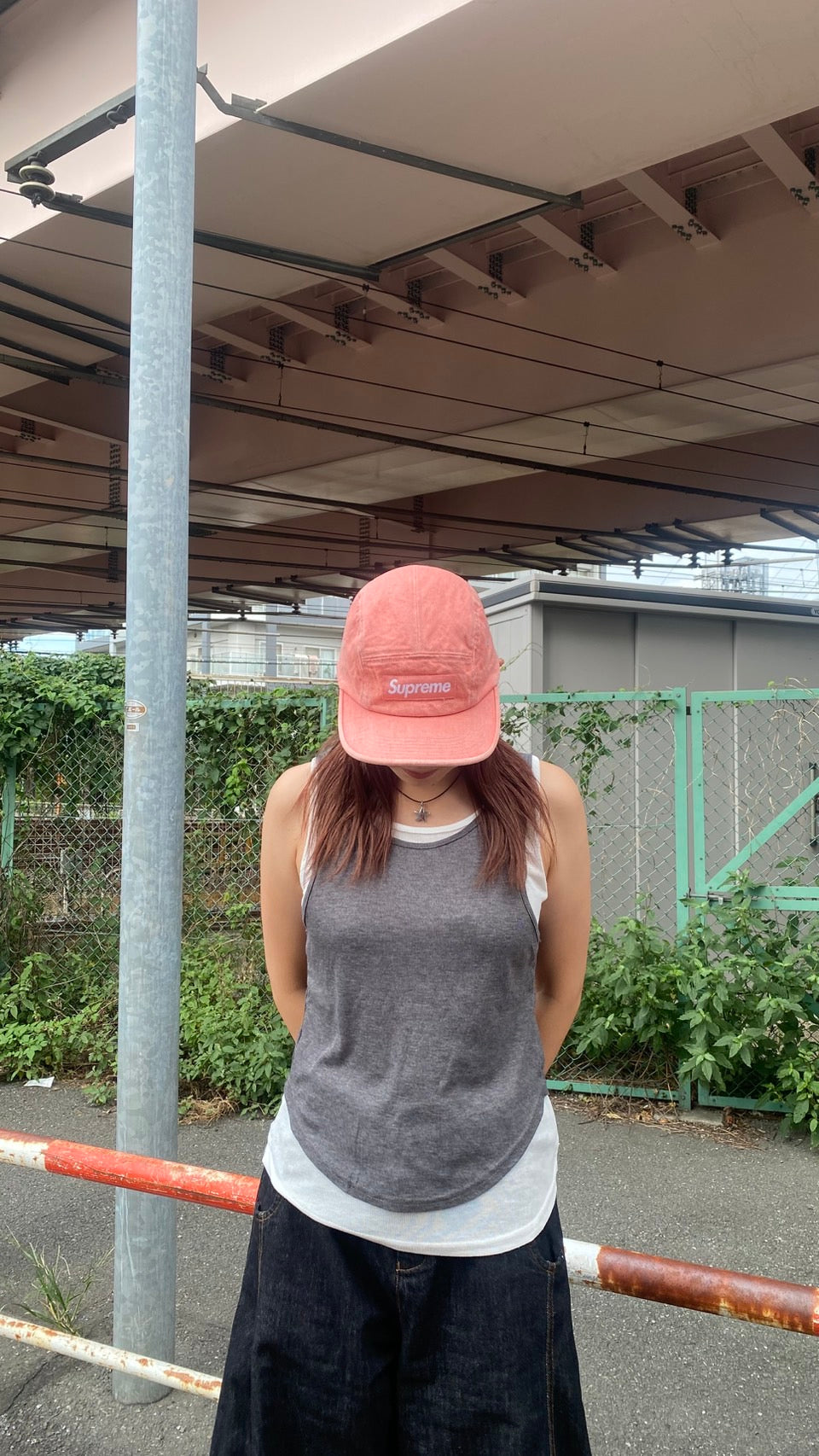 フェイクレイヤードタンクトップ WG001