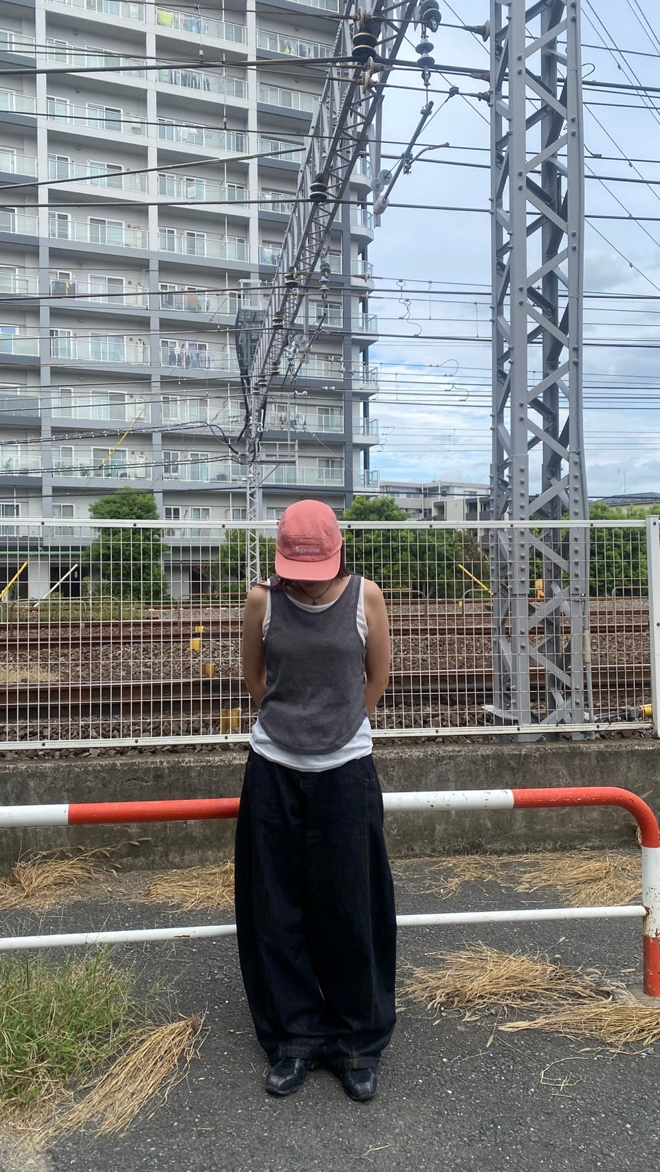 フェイクレイヤードタンクトップ WG001