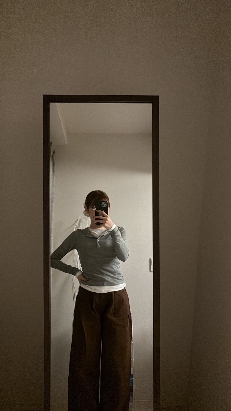 レイヤード・ヘンリーネックカットソー RIM002