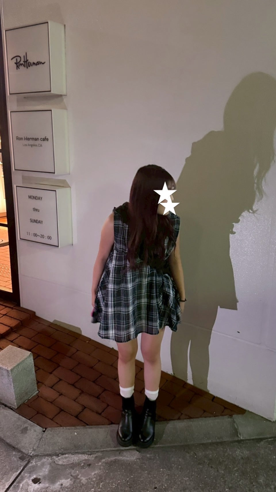 ブラックウォッチ・Aラインミニワンピース MW004