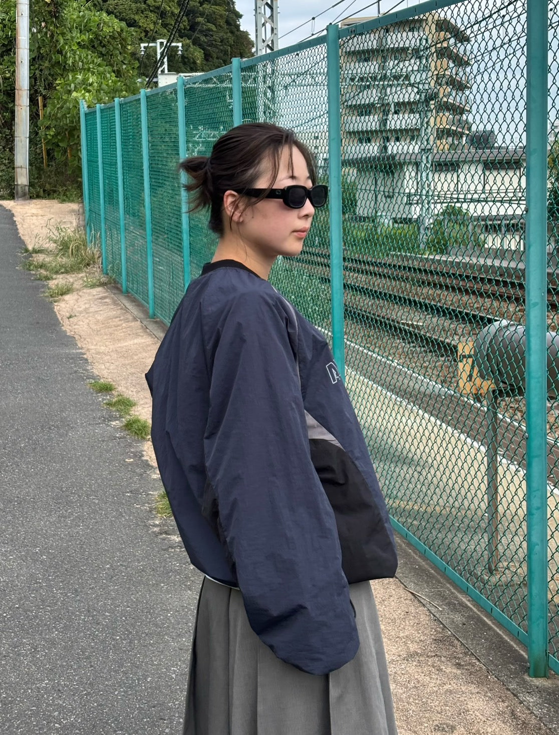 ナイロンプルオーバー KA003