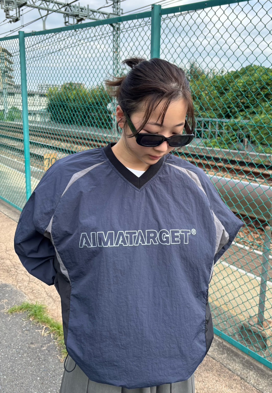 ナイロンプルオーバー KA003