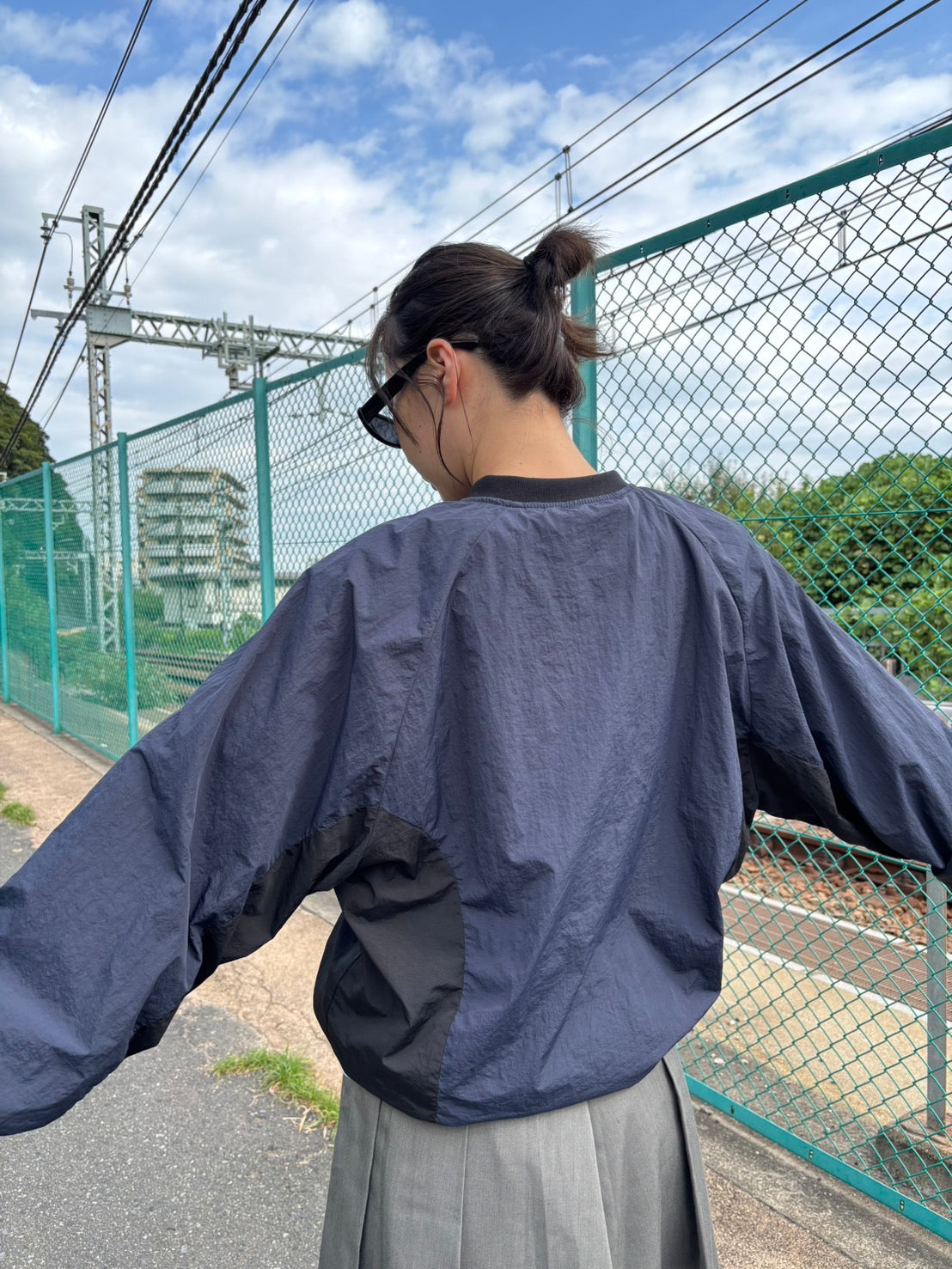 ナイロンプルオーバー KA003