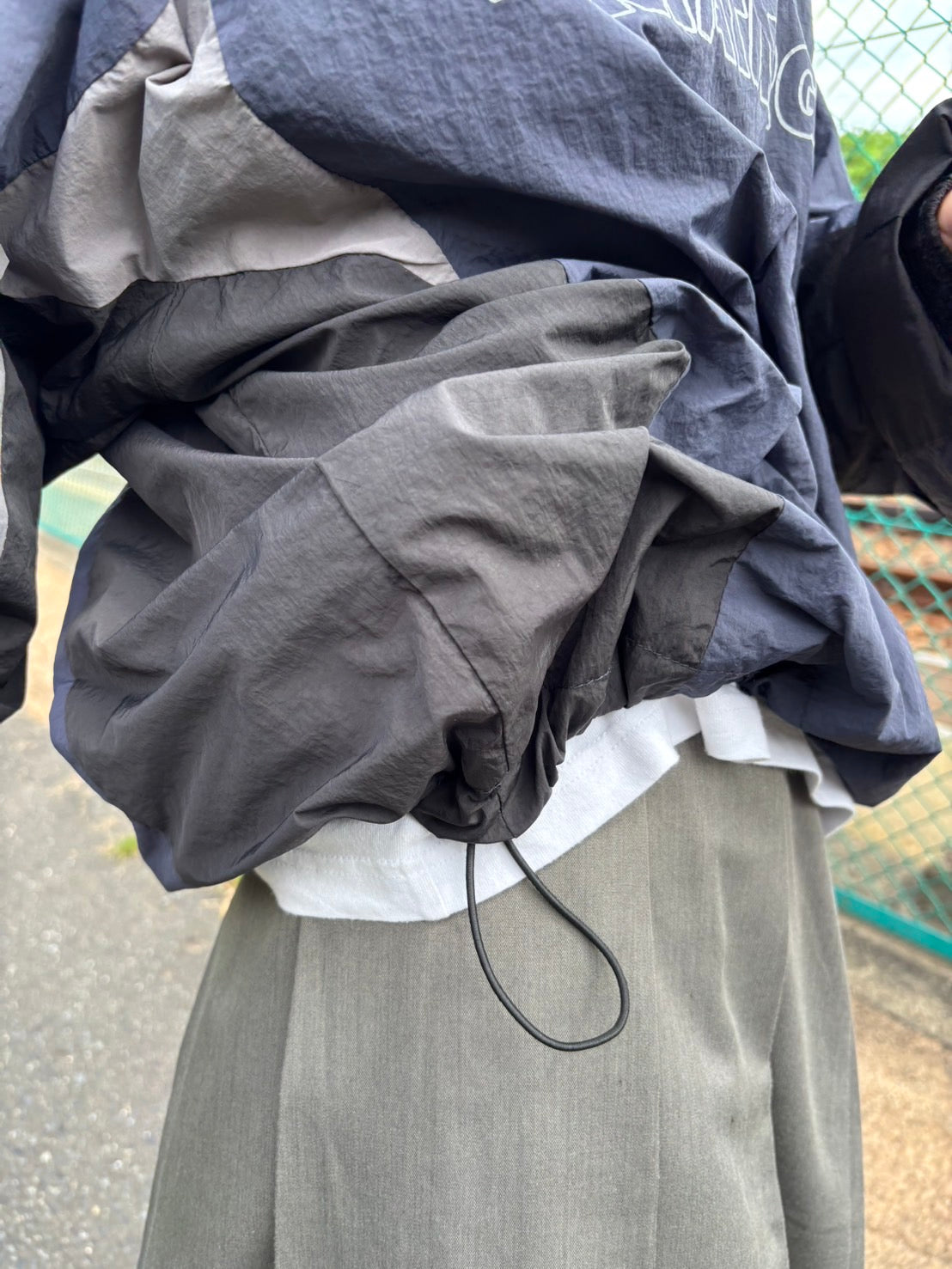 ナイロンプルオーバー KA003