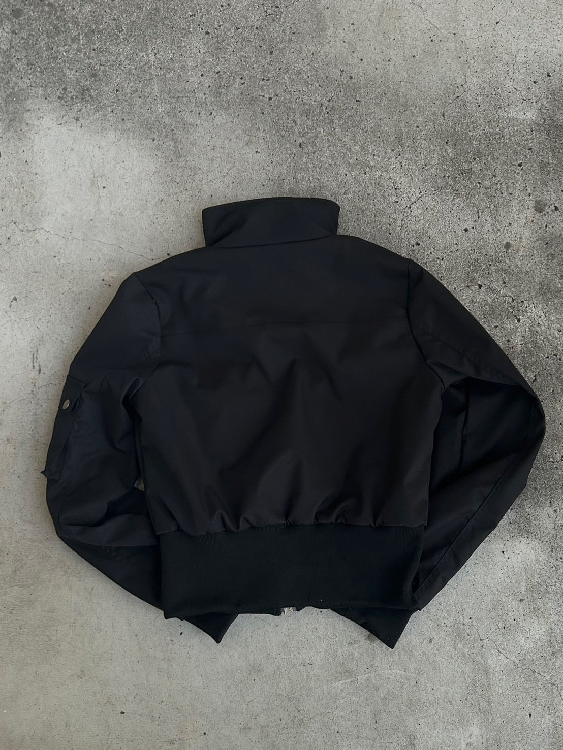 ショート丈ライダースジャケット LLS004