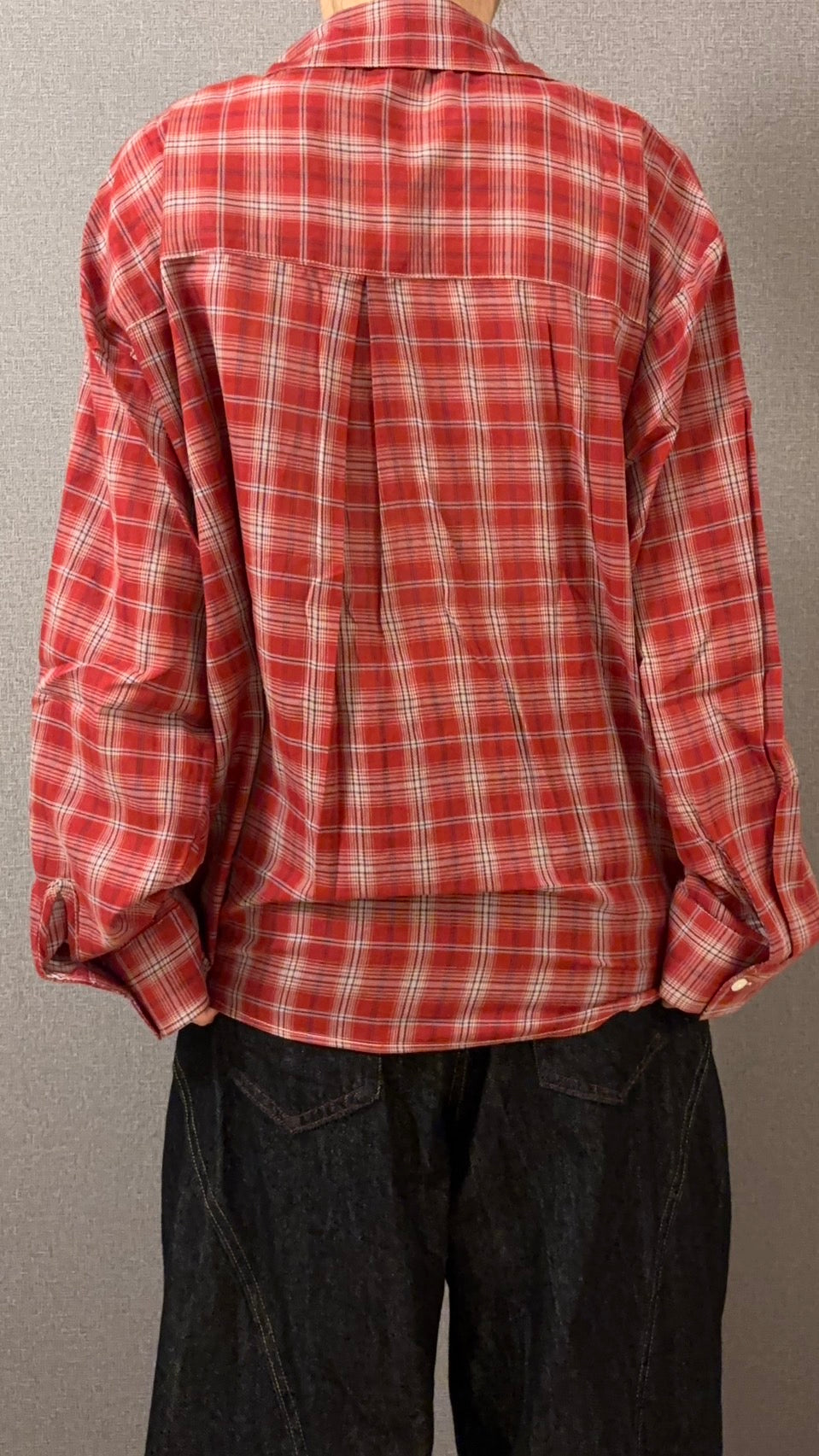 ヴィンテージライク チェックシャツ s0814m-21