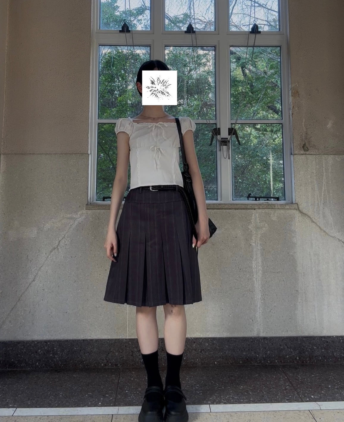 Aラインプリーツスカート UI-002