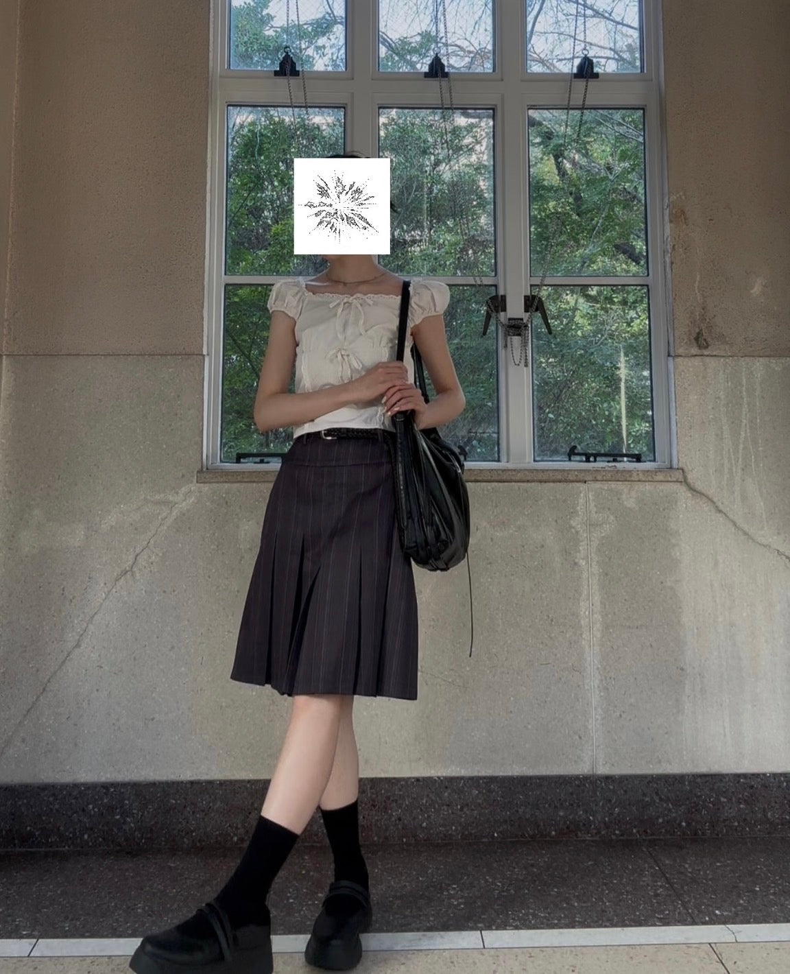 Aラインプリーツスカート UI-002