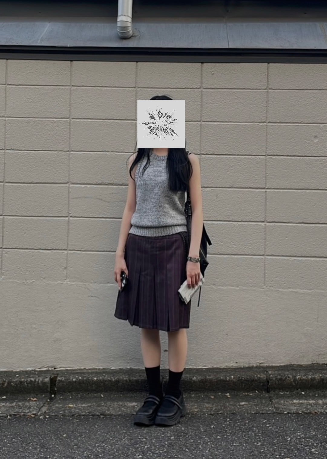 Aラインプリーツスカート UI-002