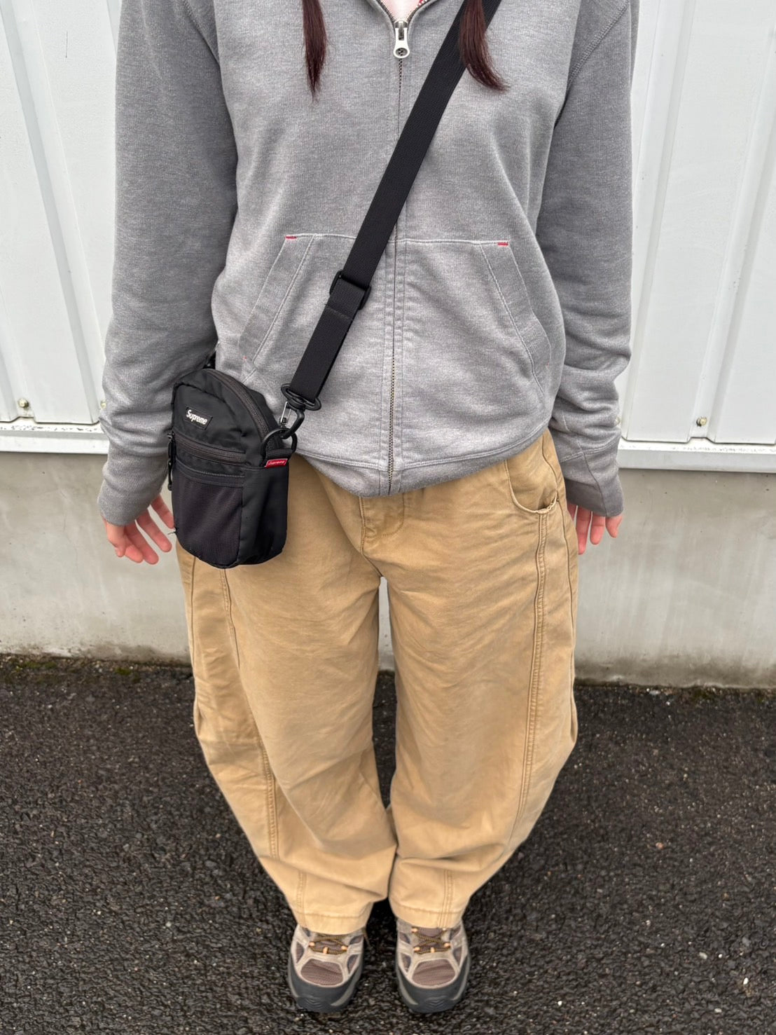 カーブラインワイドワークパンツ SYA003