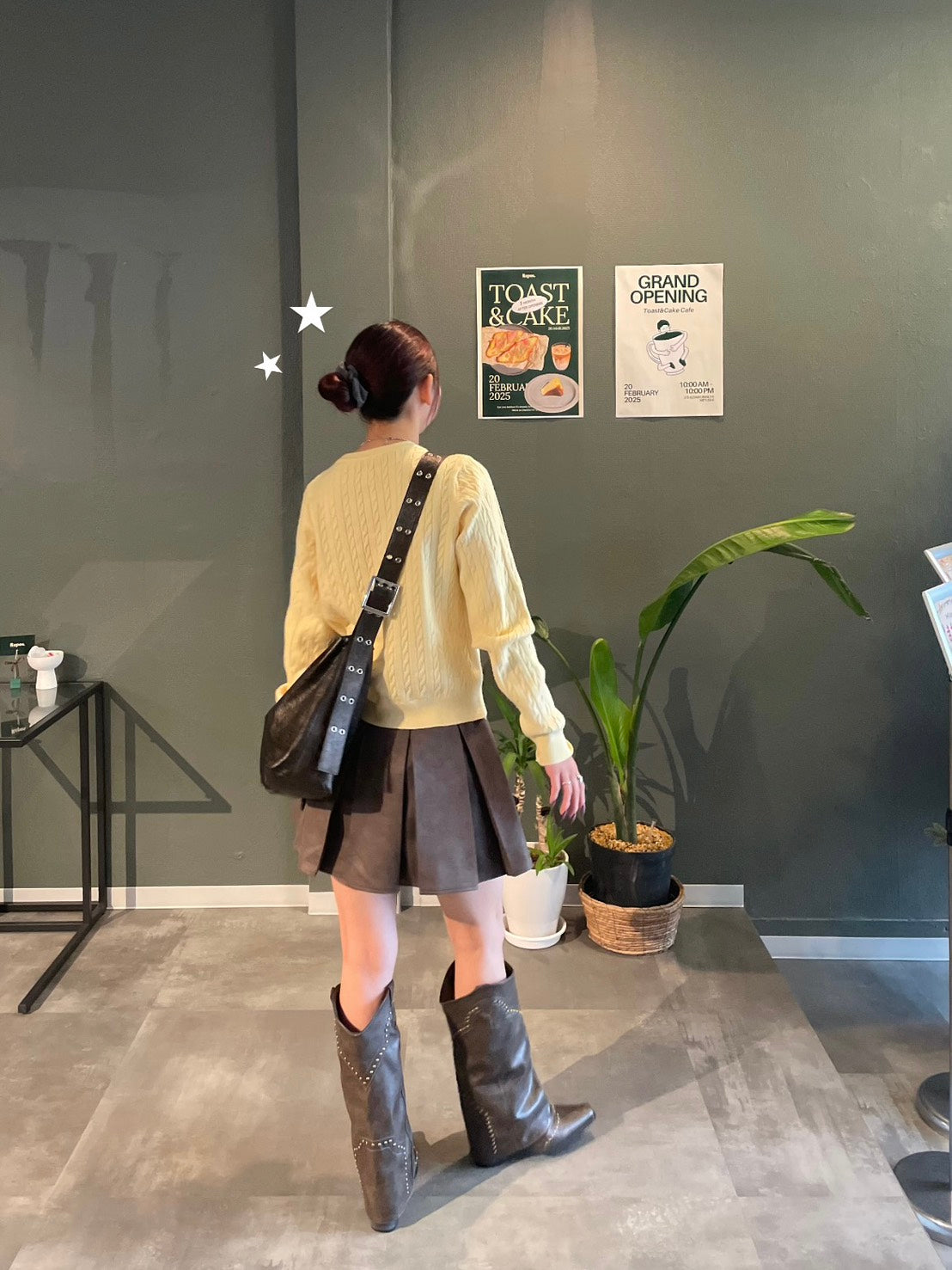 ケーブルショートニットカーディガン BIBI-005