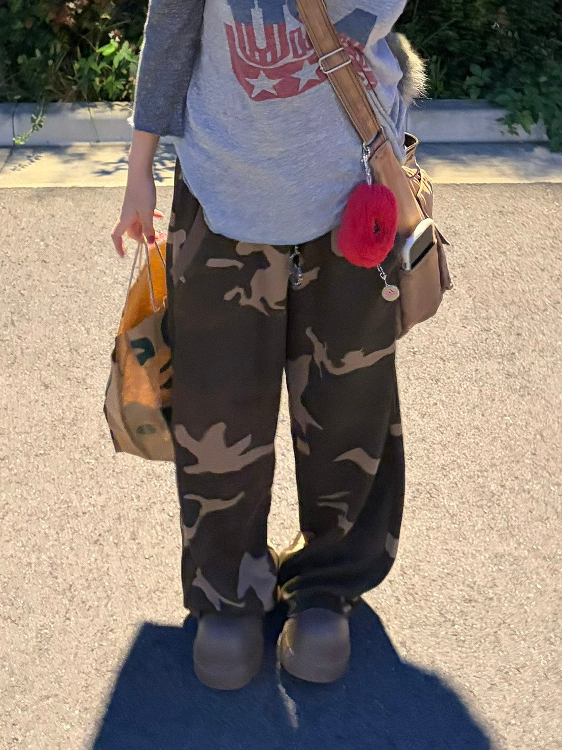 ヴィンテージカモルーズワークパンツ MI-20