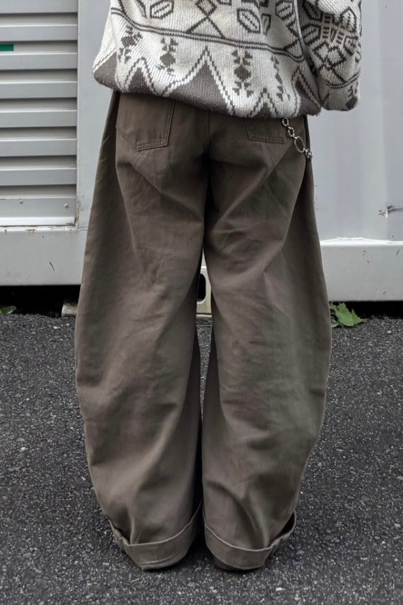 マラードトーンワイドワークパンツ EA005