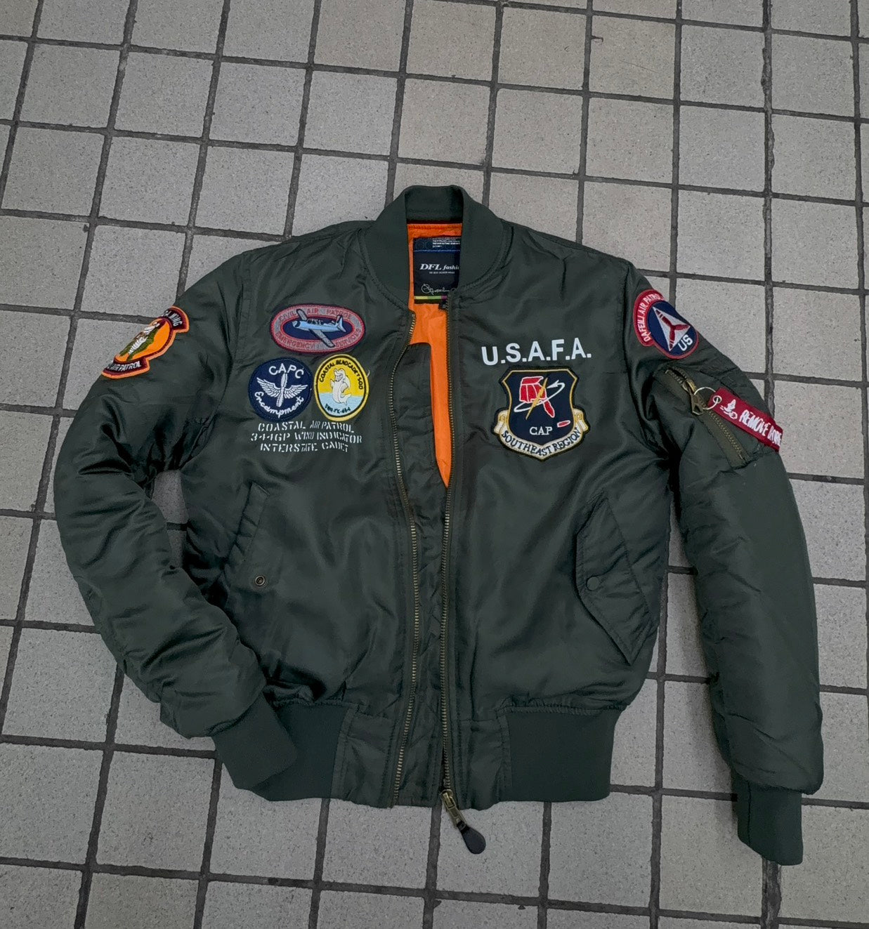 MA1フライトジャケット TR005