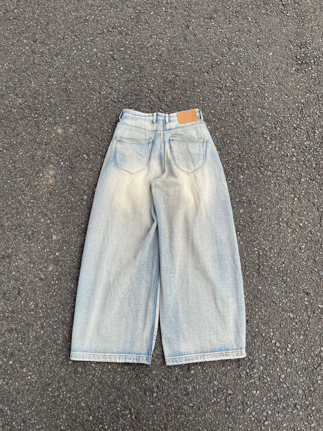 ヘビーウエイトバギーデニムパンツ YMA-004