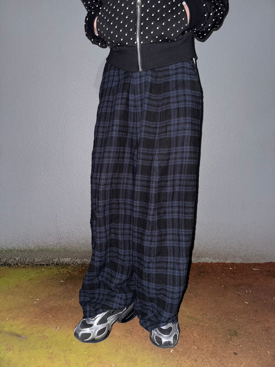 ルーズフィッドチェックパンツ MIF-006