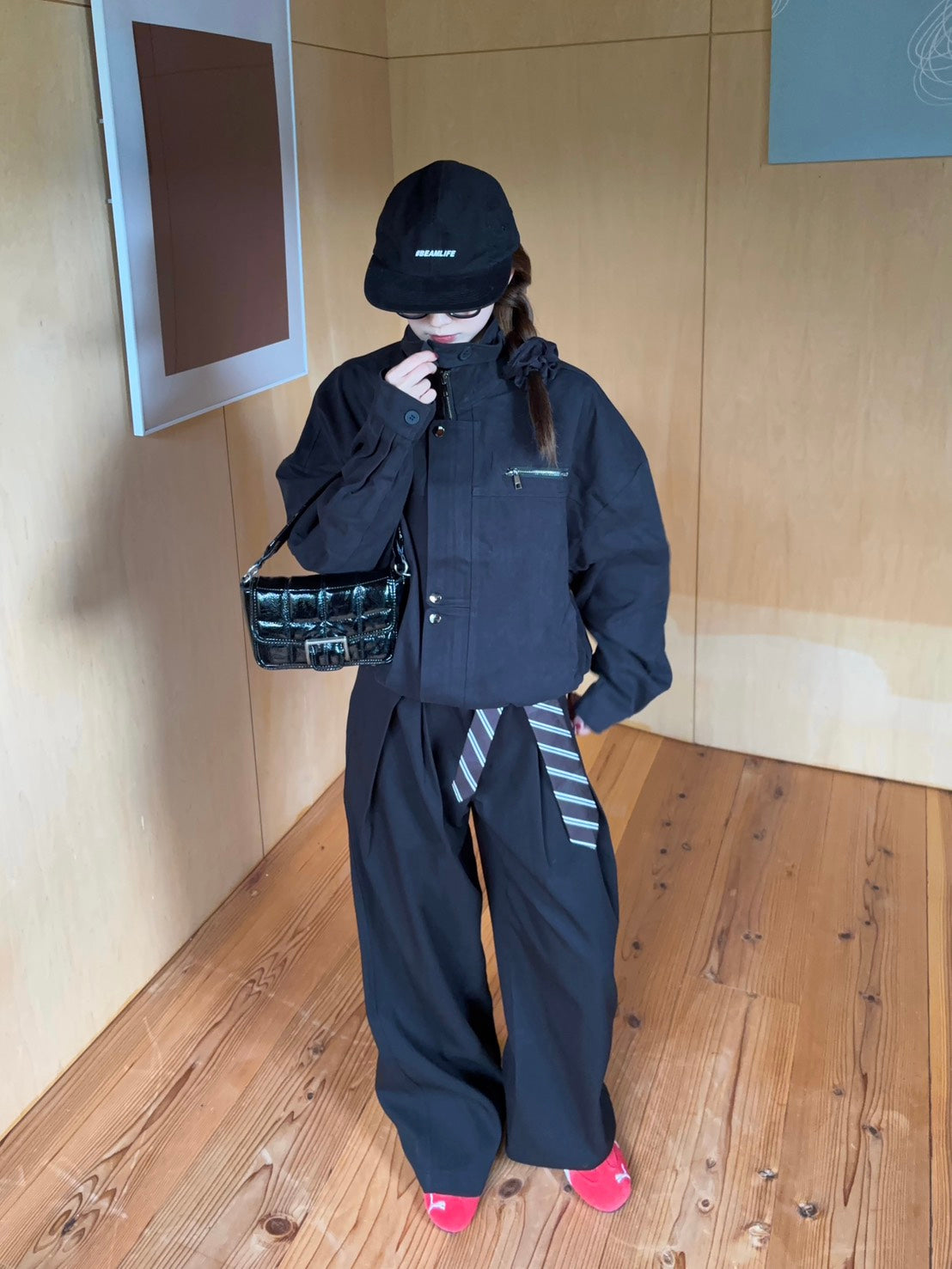 モードワーク スタンドカラーショートジャケット SCK-025