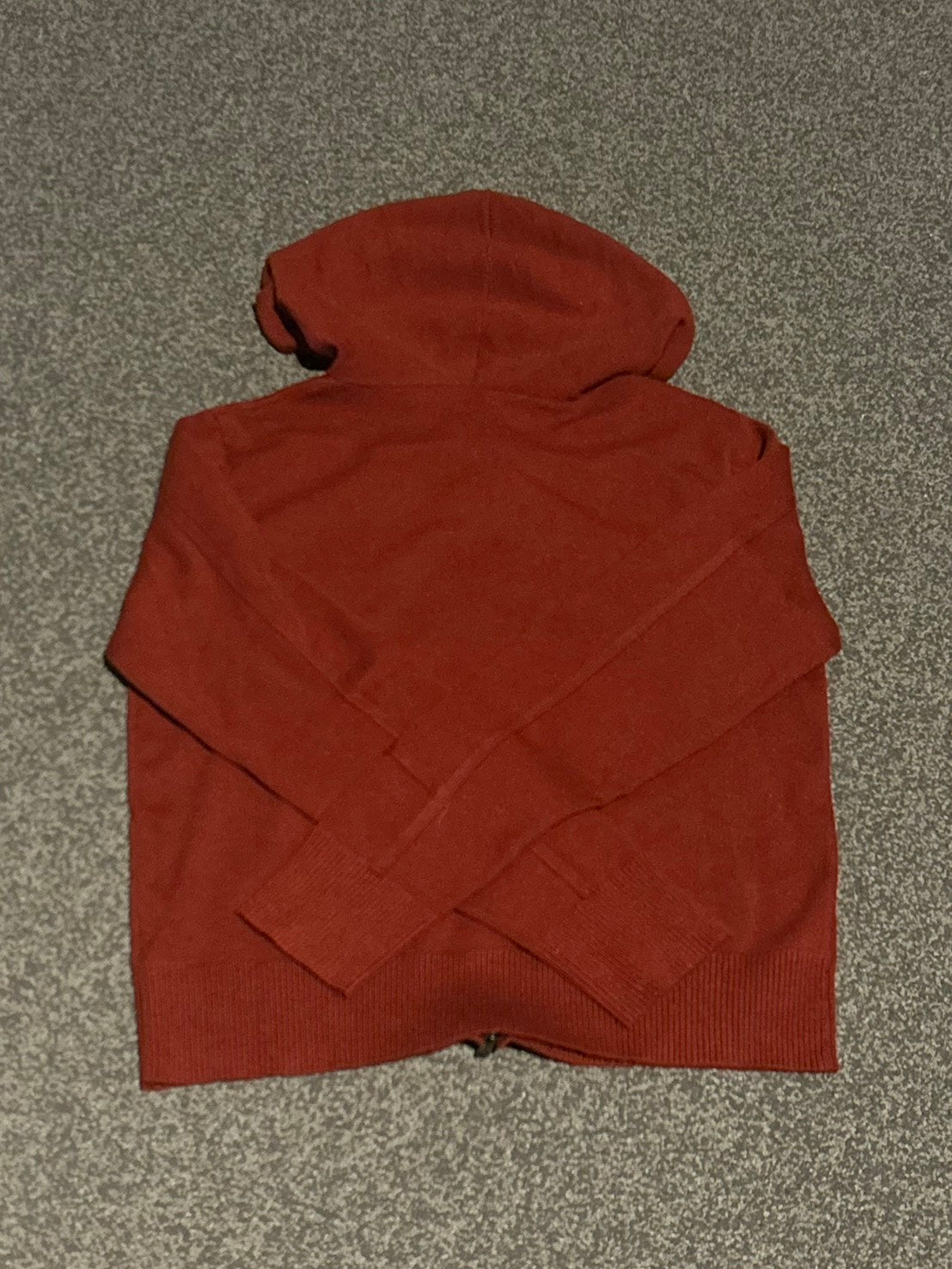 ルーズフィッドダブルジップニットパーカー MI-19