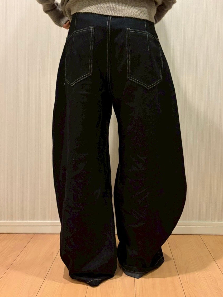 ステッチラインバルーンデニム MI-026