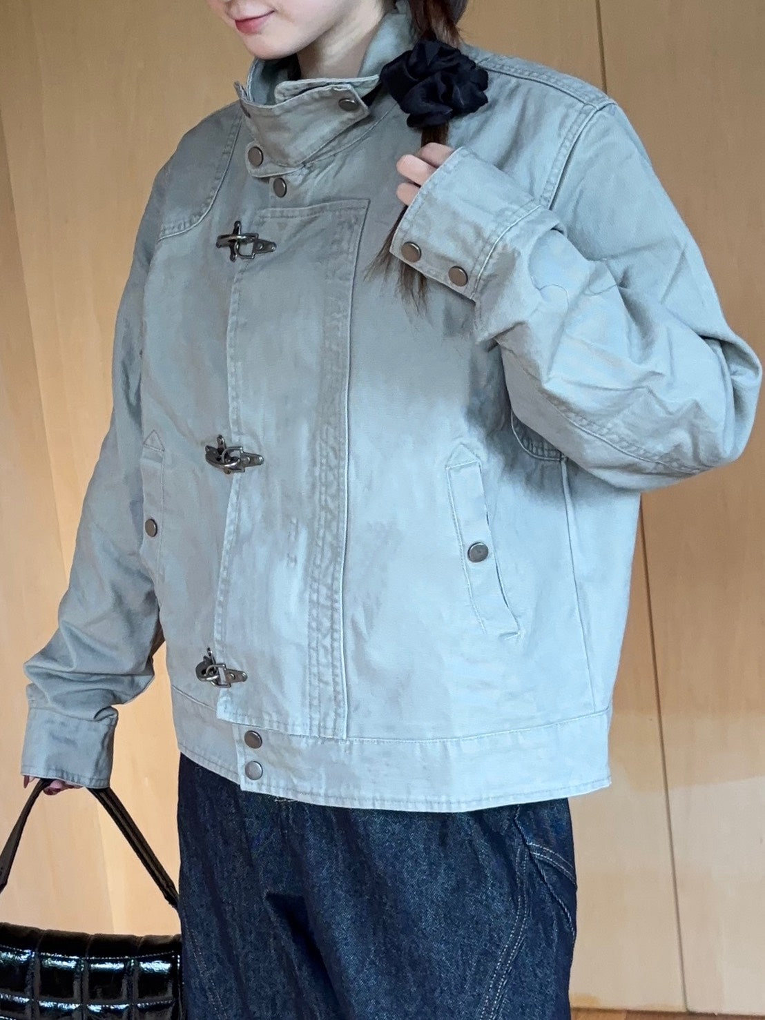 ウォッシュドツイルファイヤーマンブルゾン SCK-033