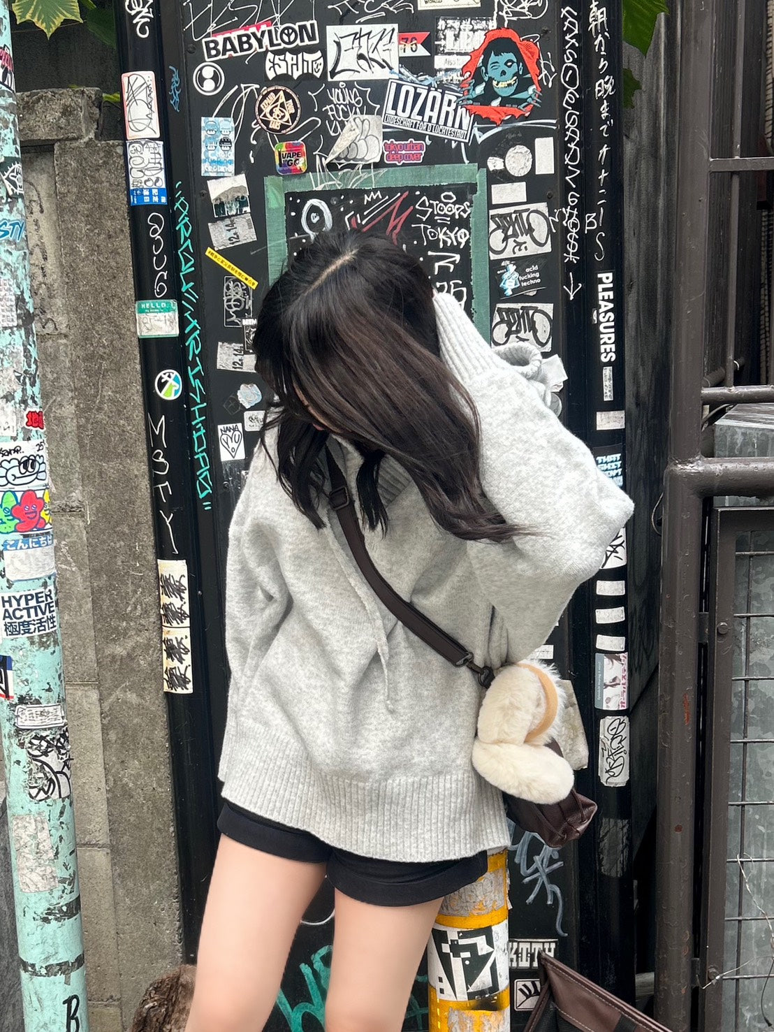 ヘビーウエイトニットフーディー MI-028