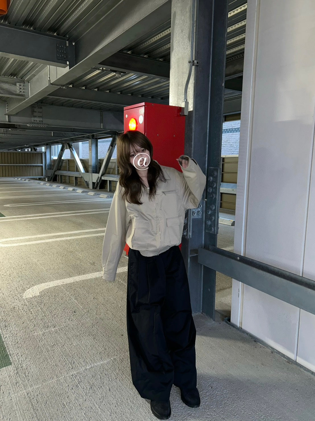 リバーシブルチェックハリントンジャケット LLS-016