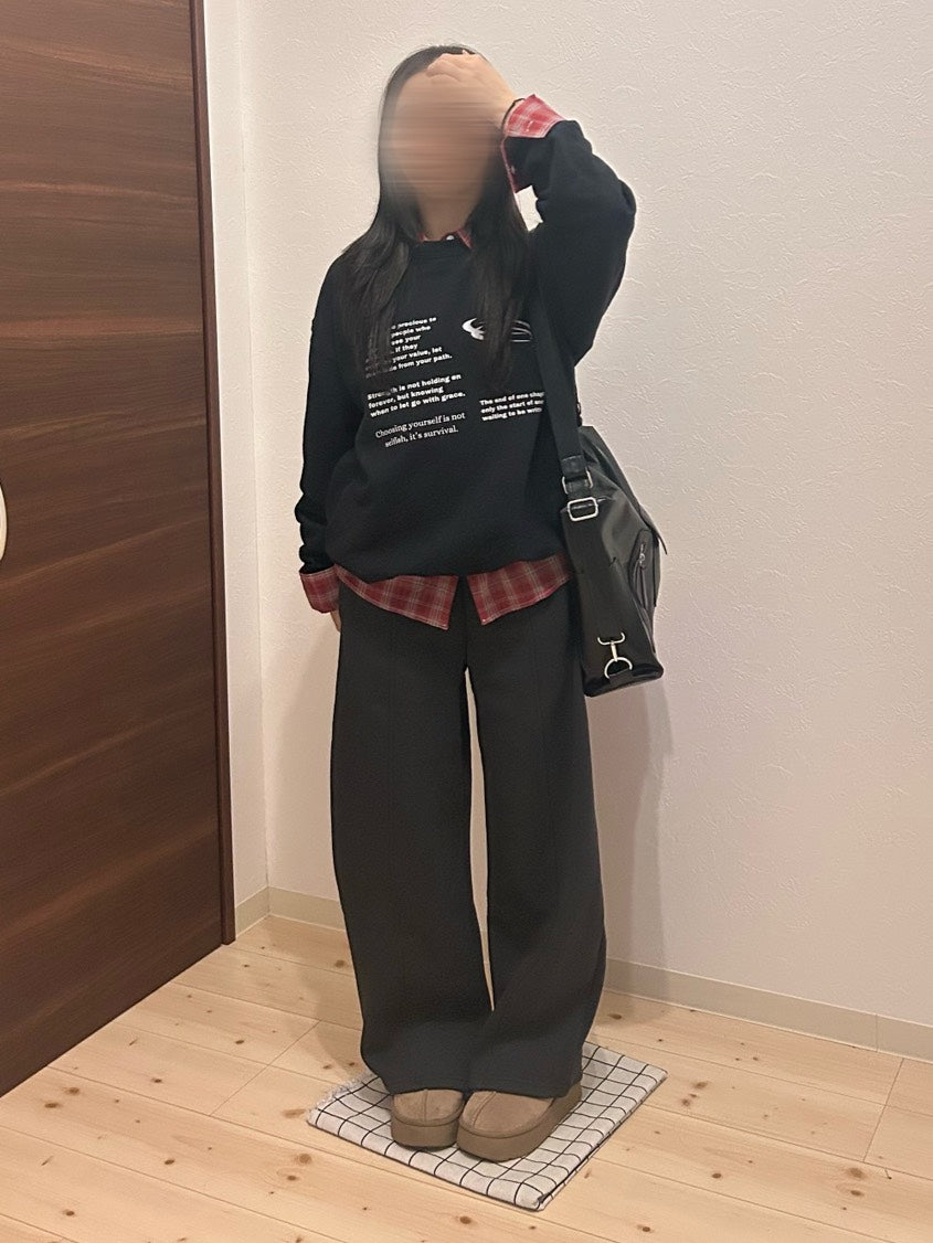 シーム入りカーブスウェットパンツ OT-029