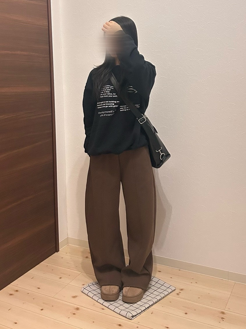 シーム入りカーブスウェットパンツ OT-029