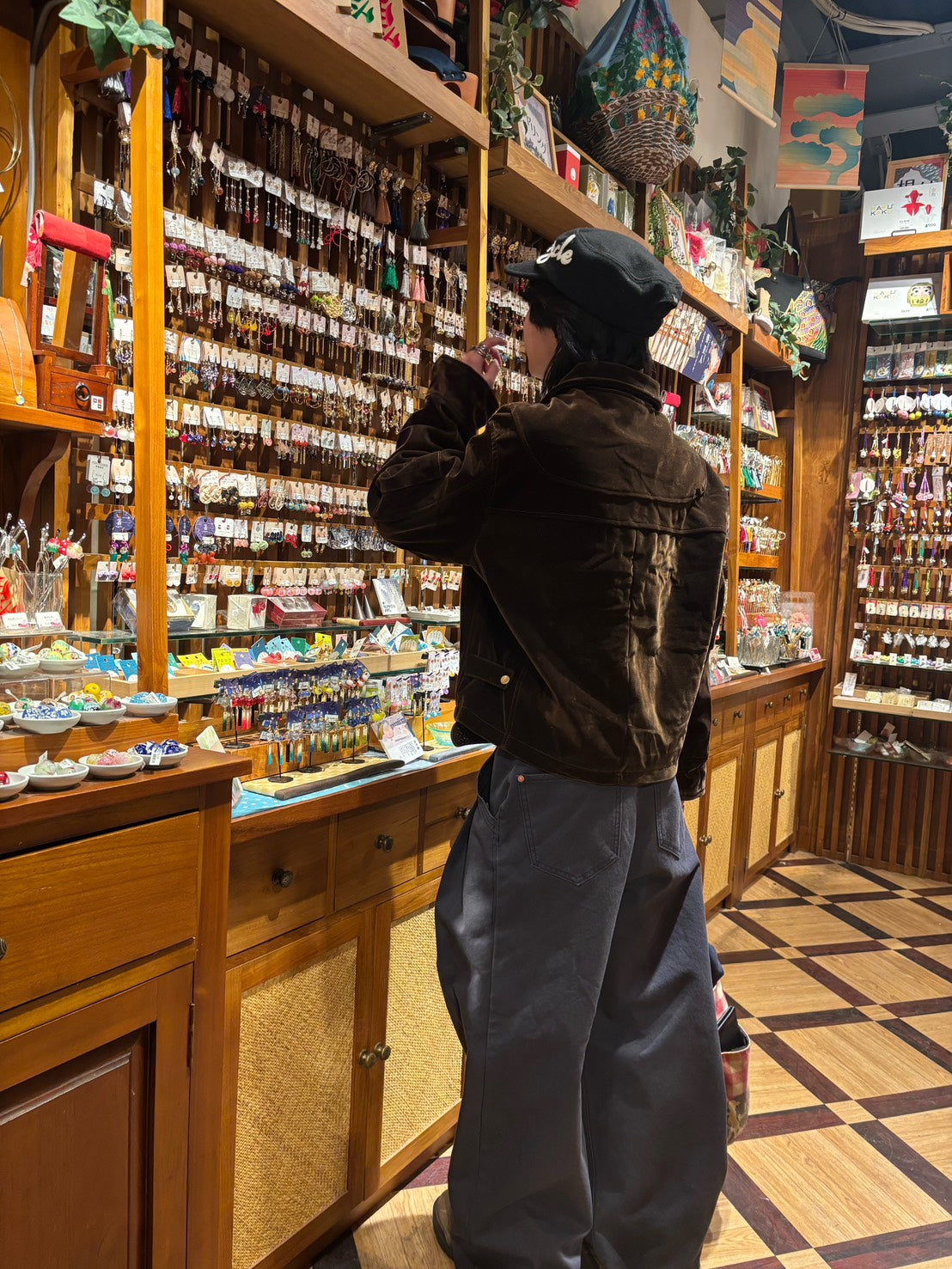 ベルベットメタルバックル/ファイヤーマンジャケット MEN-008