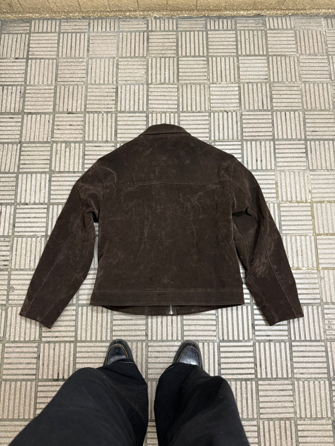 メタルトグルスエードブルゾン PP005