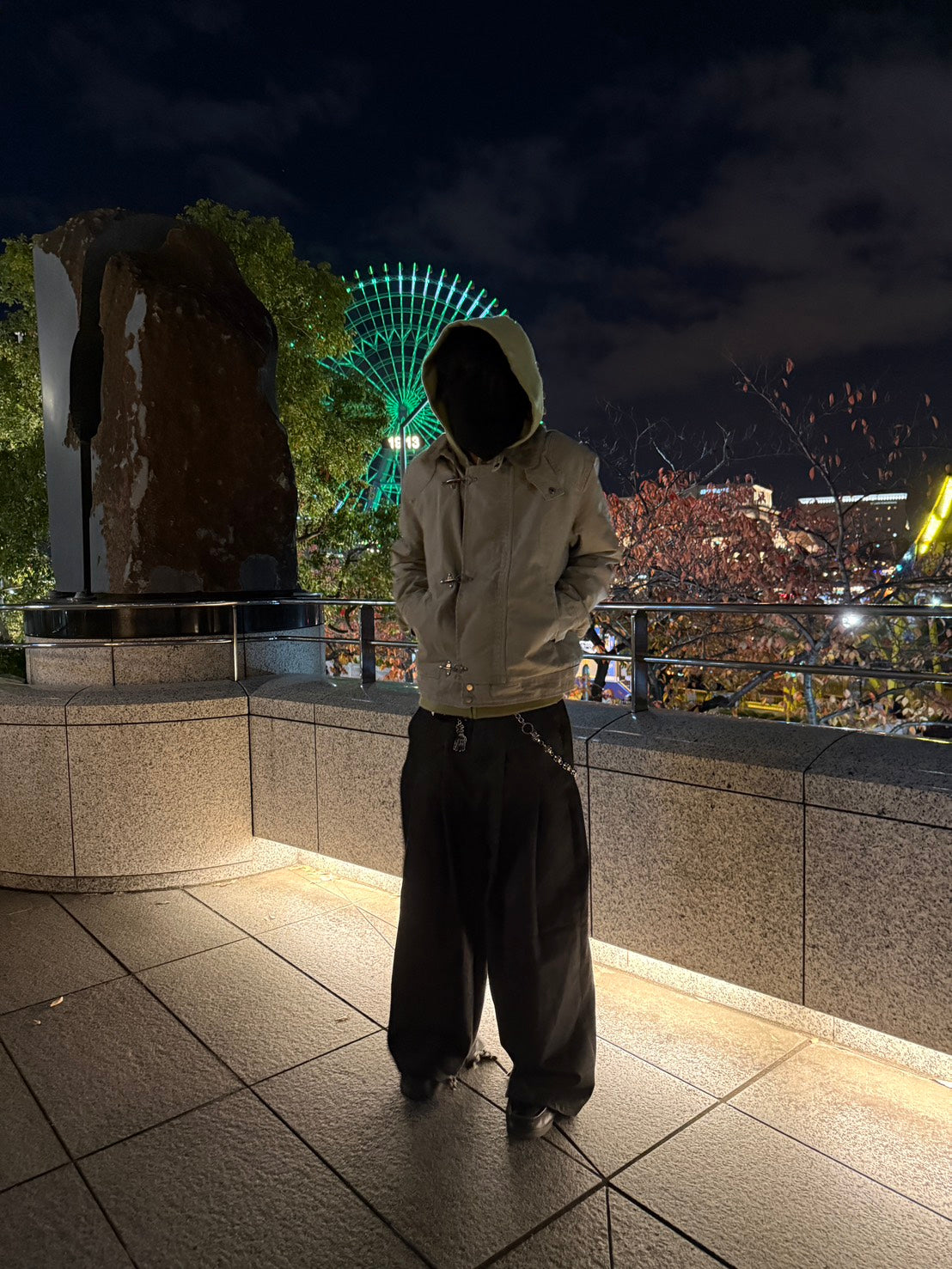 ボア襟付きファイヤーマンジャケット XF-001