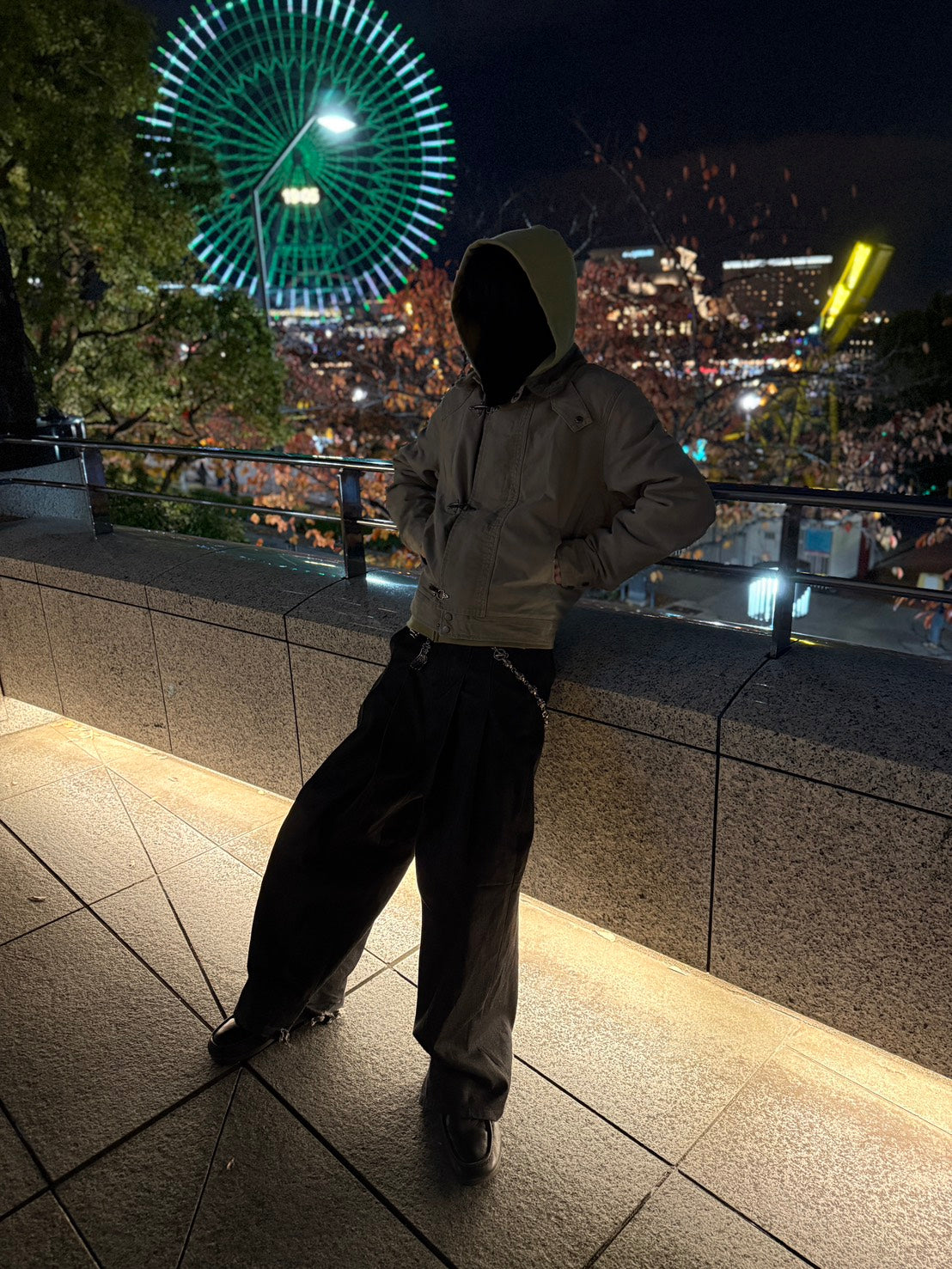 ボア襟付きファイヤーマンジャケット XF-001