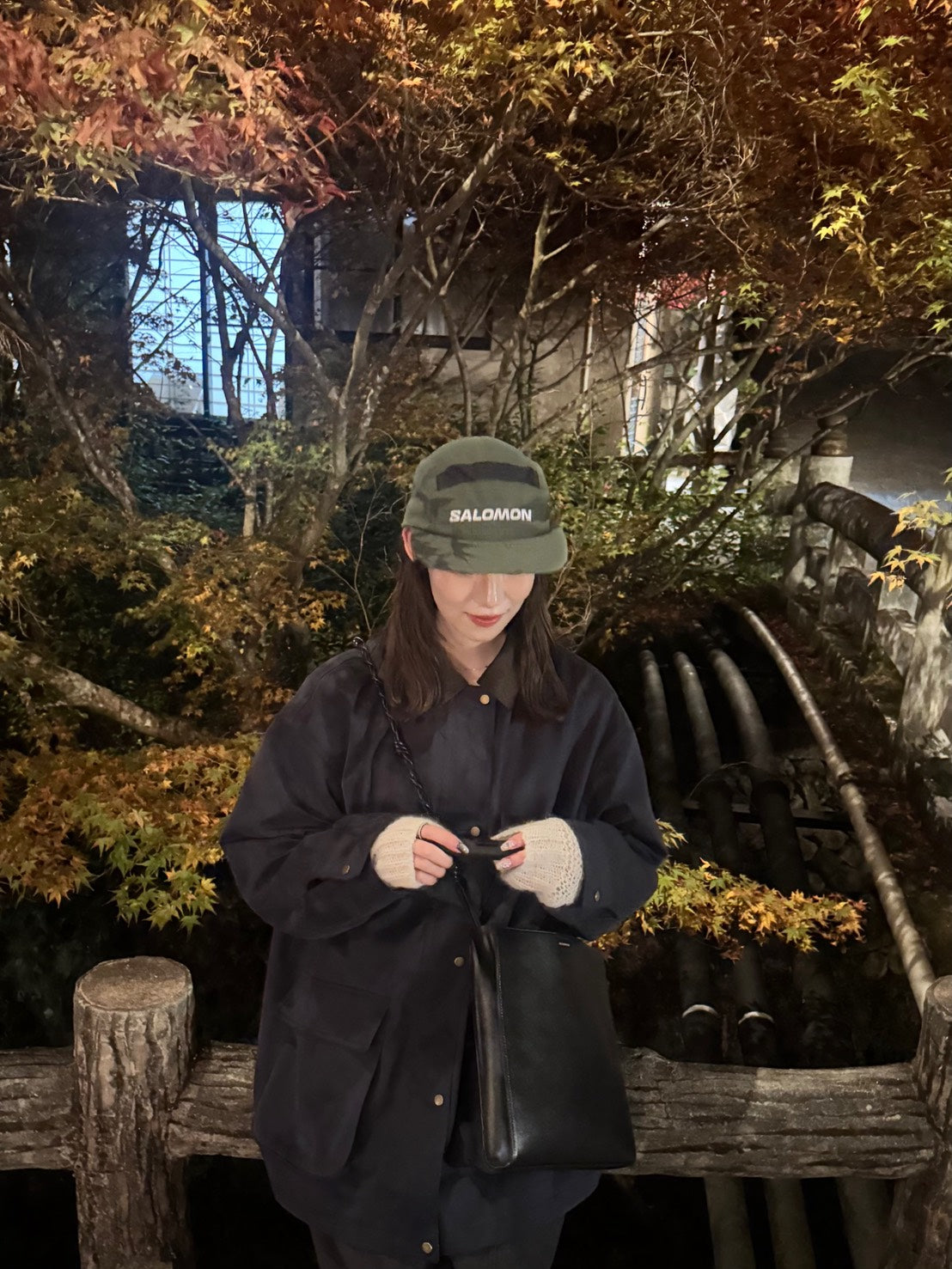 コーデュロイカラー ミドルワークコート FU-001