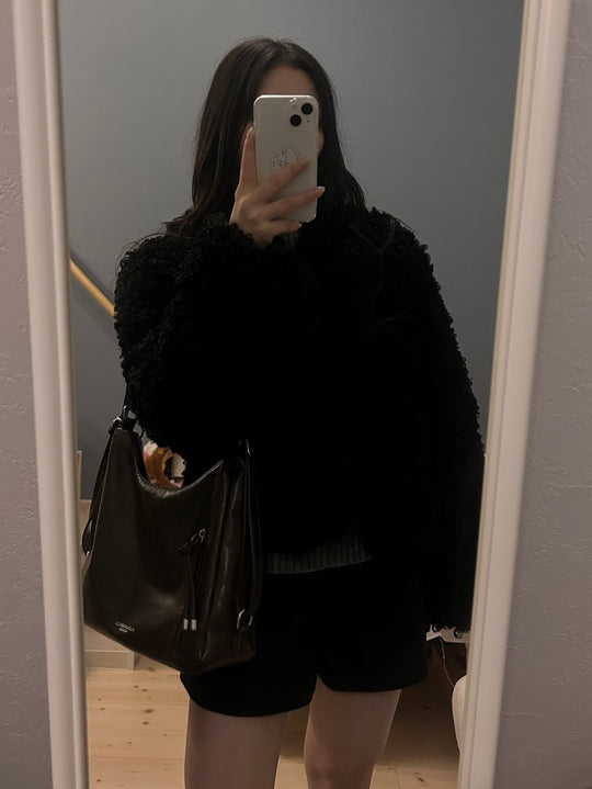 ボアファー ショートフリースジャケット OT-034