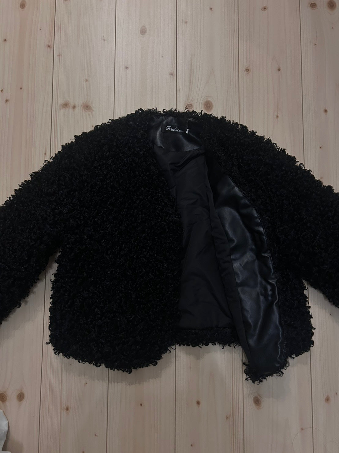 ボアファー ショートフリースジャケット OT-034