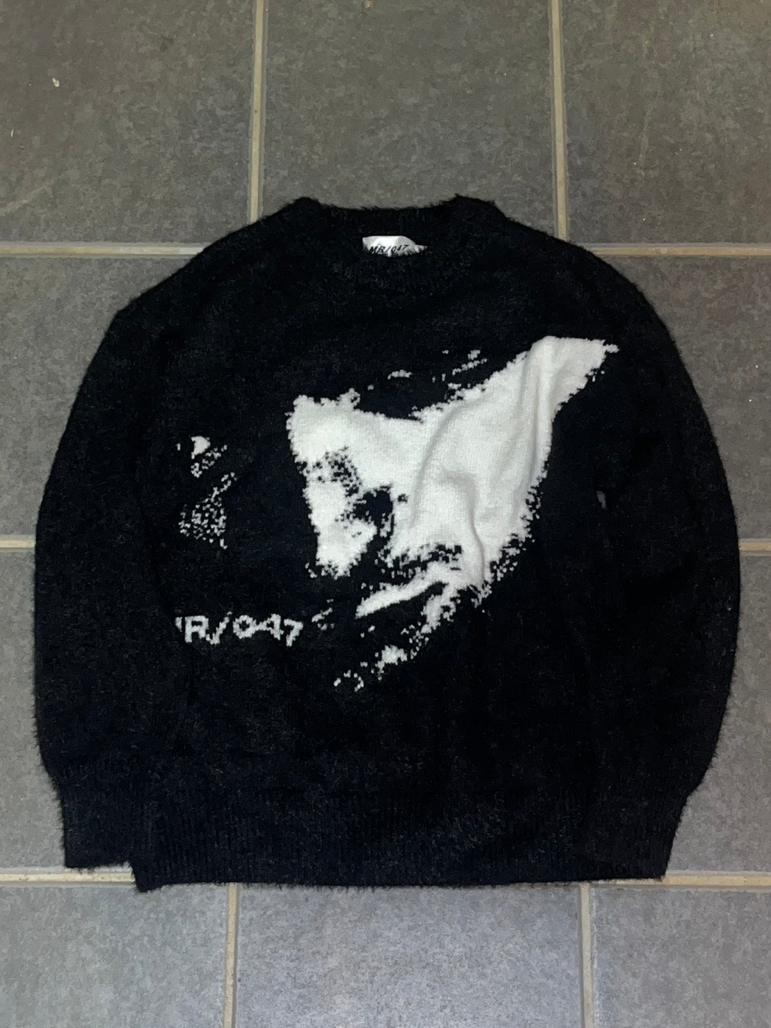 アートフェイスジャカードルーズニット IX-001