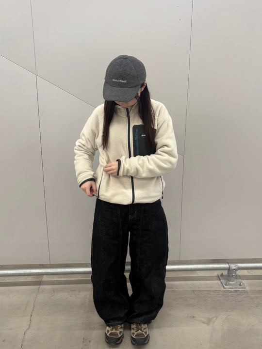 シーム入りブラックカーブデニム SYA-007