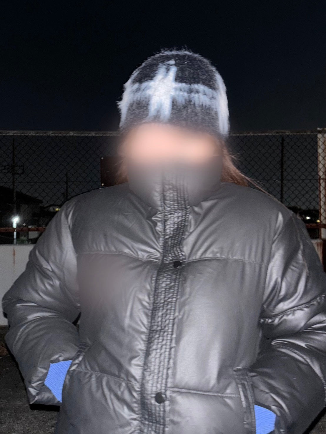 ハイネックPUショートメラードダウン風アウター EA-014