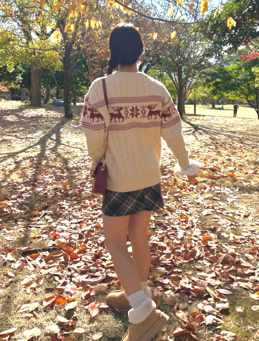 フェアアイルライクノルディックニット TC-001