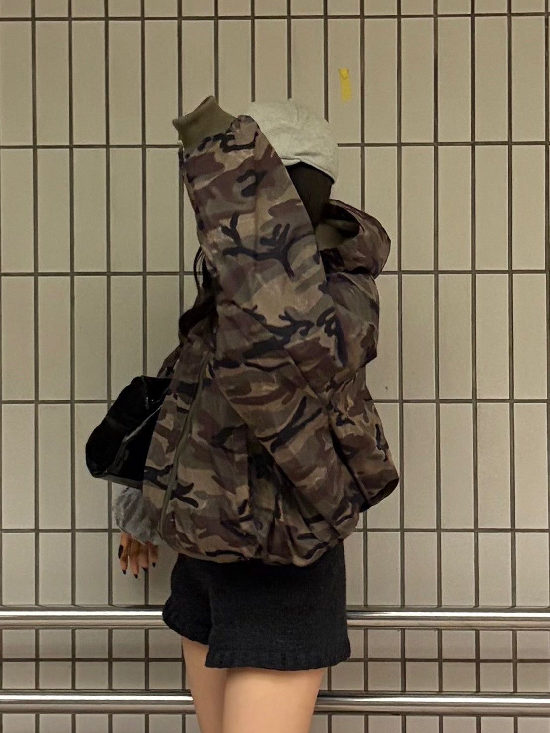 リバーシブル迷彩パーカー MI-036