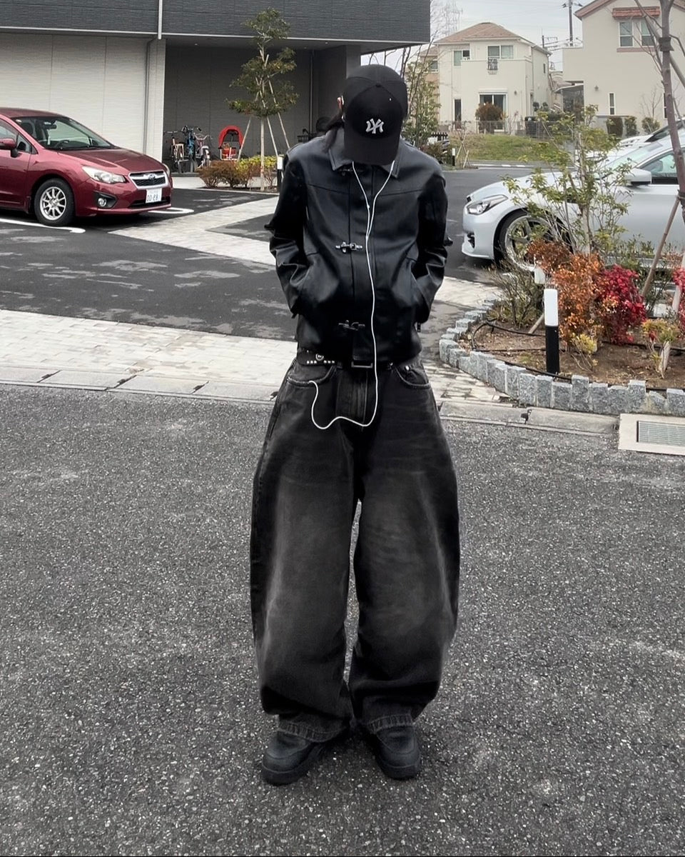 ヴィンテージモーターサイクルPUレザージャケット RYU-002