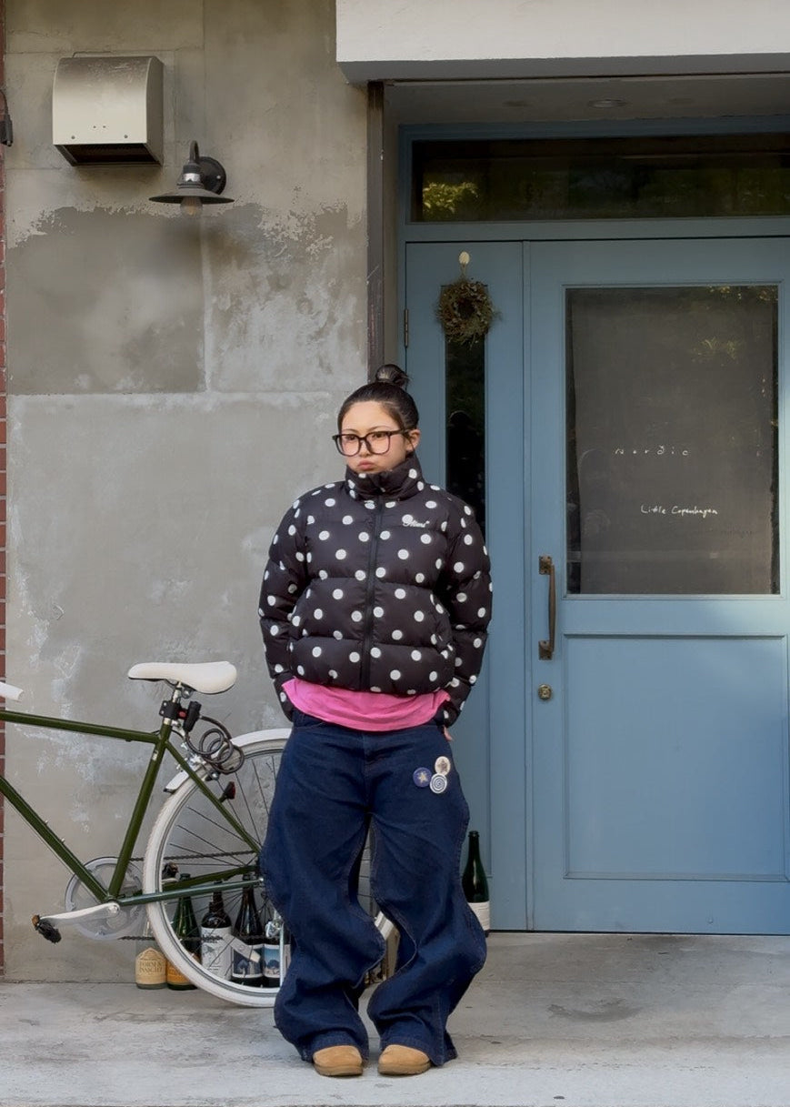 ドッド柄中綿ジャケット TR-009