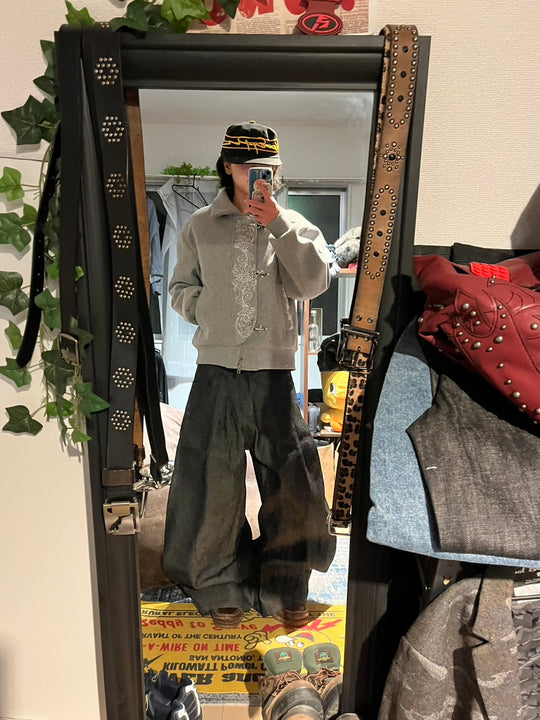 バロック調中綿ショートカラージャケット MEN-011