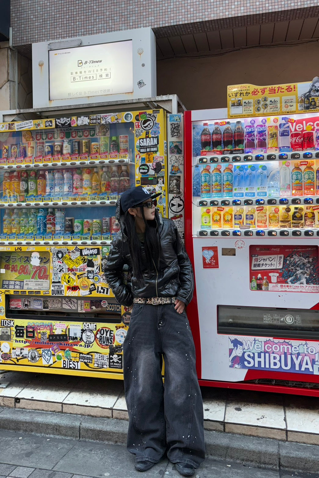 ウォッシュドスプラッシュ カーブデニムパンツ LO-007