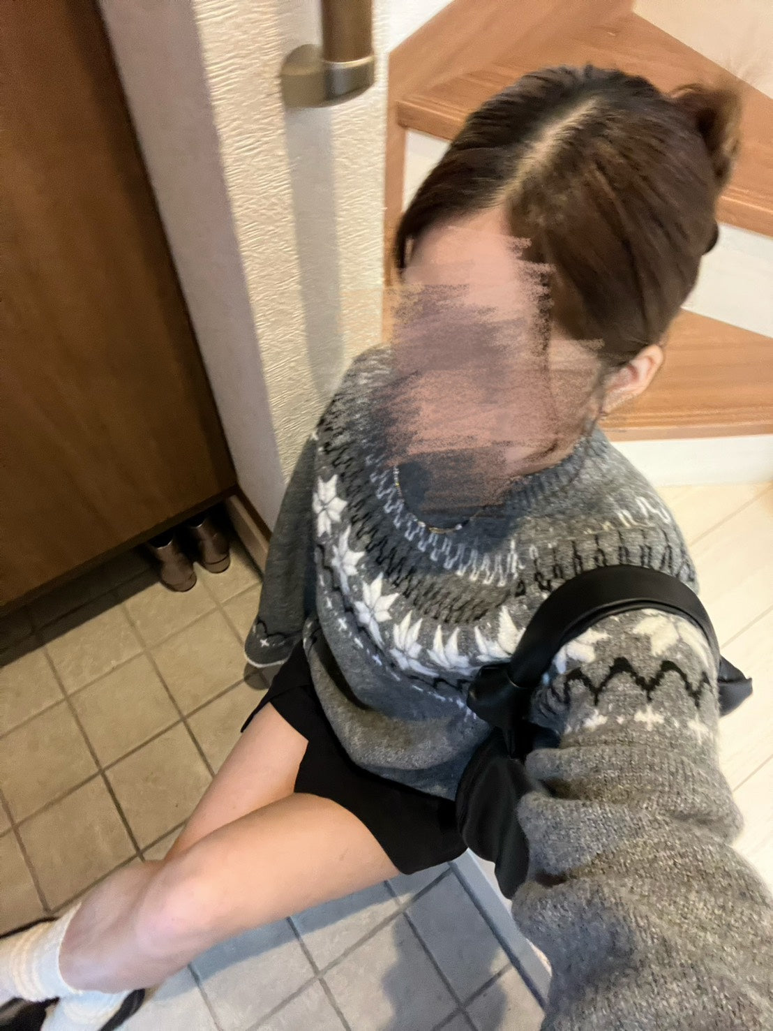 ルーズフィッド フェアイルニットセーター CHP-001