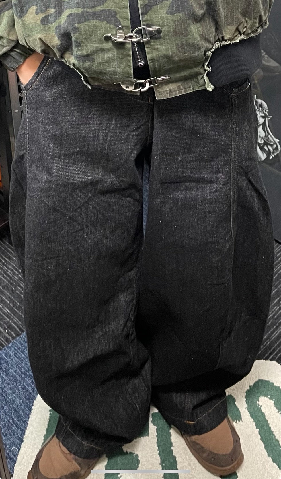 リジッドワイドカーブデニム STI-002