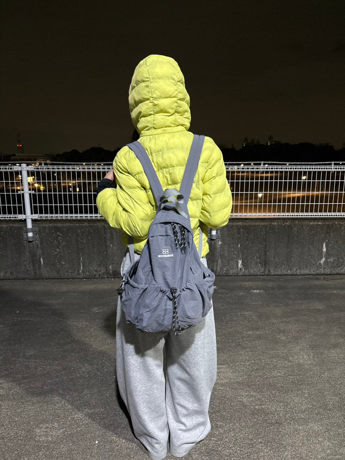 通学/通勤 カジュアル軽量 ナイロンバックパック LO-008