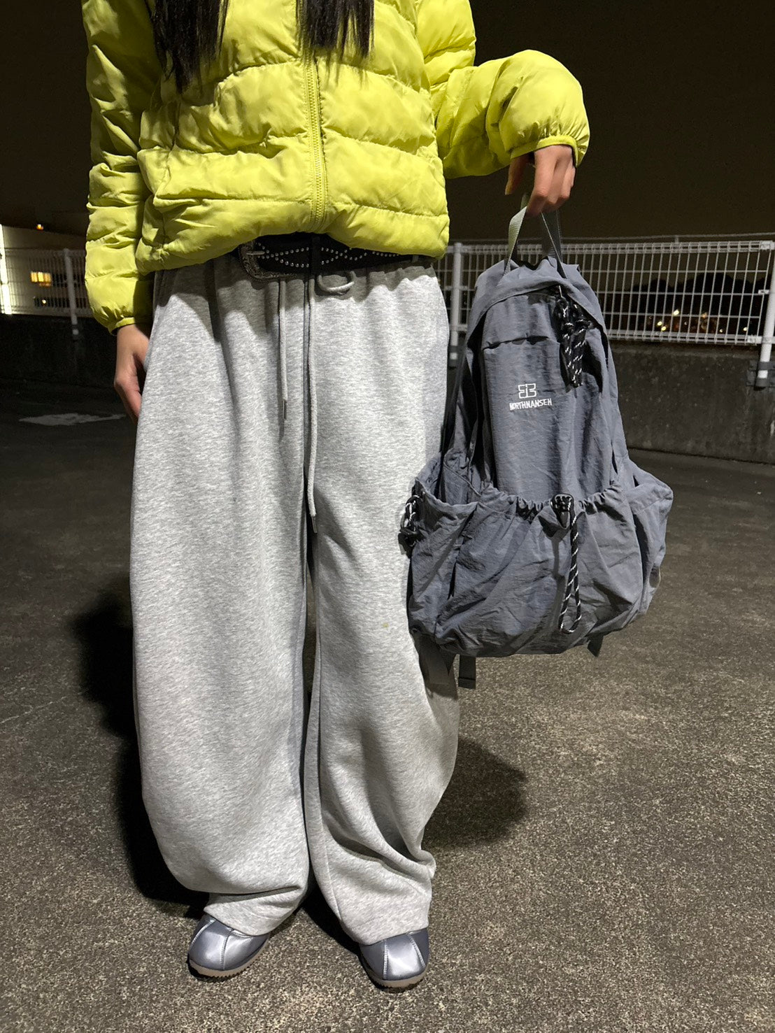 通学/通勤 カジュアル軽量 ナイロンバックパック LO-008