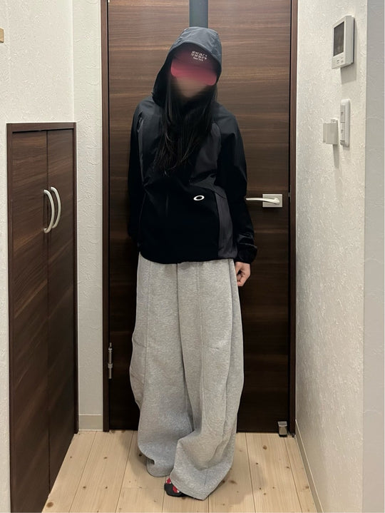 カーブシルエット ヘビースウェット ワイドパンツ OT-041